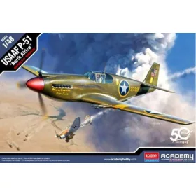 Academy -  Academy 12338 - USAAF P-51  North Africa  (1:48)
