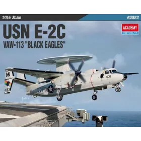   Academy - Plastikový model letadla 1/144 USN E-2C VAW-113 „BLACK EAGLES“ - Academy