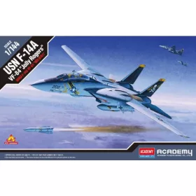   Academy - Model Kit letadlo 12626 - USN F-14A V-84  Jolly Rogers  (1:144)