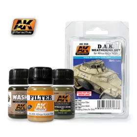 AK Interactive - Afrika Korps Weathering Set