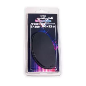 AK Interactive - OVAL BASES 90x52mm x 4 units
