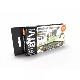 AK Interactive - British Desert Colours 3G