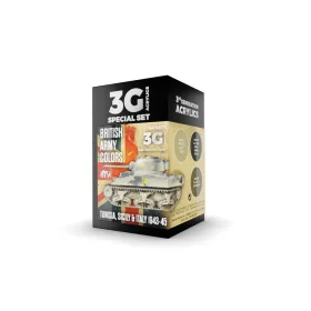  AK Interactive - British Army Colors Tunisia, Sicily & Italy 1943-45