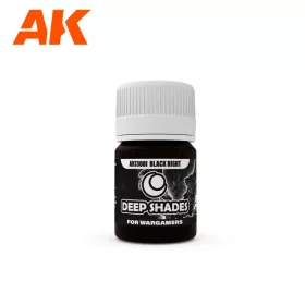   AK Interactive - AK13001 BLACK NIGHT - Deep Shade (30ml) - Acrylic Paint
