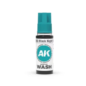 AK Interactive - Black Night Wash 18Ml 