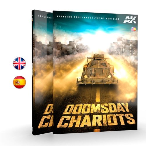 AK Interactive - DOOMSDAY CHARIOTS: MODELANDO VEHÍCULOS POST APOCALÍPTICOS - Bilingüe