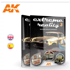   AK Interactive - Extreme Reality 3 - Weathered Vehicles And Environments - English