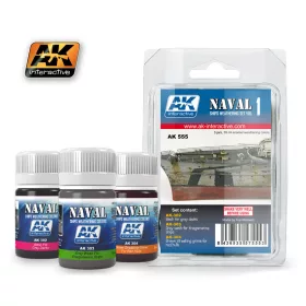AK Interactive - Ships Vol.1 Weathering Set