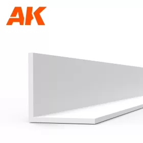 AK Interactive - Angle 3.5 x 3.5 x 350mm - STYRENE STRIP