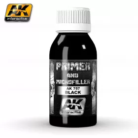 AK Interactive - Black Primer And Microfiller 100 ml