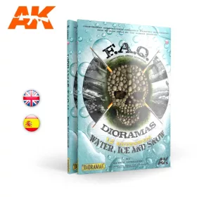   AK Interactive - Faq Dioramas 1.2 Extension Water Ice And Snow - English