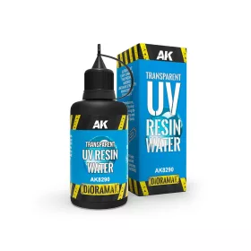AK Interactive - AK Texturas Transparent UV Resin Water