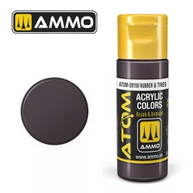 AMMO - ATOM COLOR Rubber   Tires
