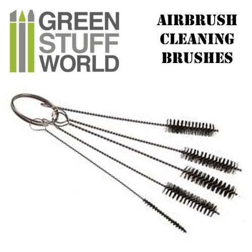 Green Stuff World - Airbrush Cleaning BRUSHES set