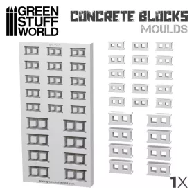 Green Stuff World - Concrete Block Silicone Mould