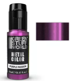   Green Stuff World - Acrylic Metal Paint - VIVID - Purple Passion 17ml