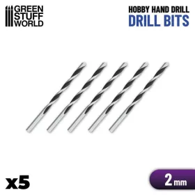 Green Stuff World - Drill Bits 2mm (PACKx5)