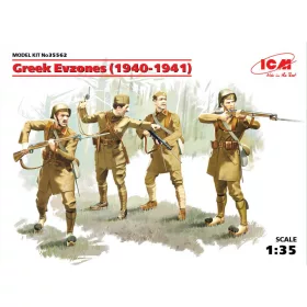 ICM - Greek Evzones (1940-1941) (4 figures)
