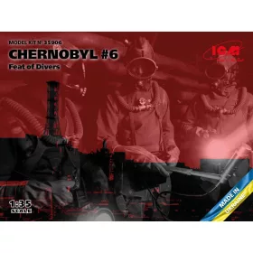  ICM - Chernobyl 6. Feat of Divers(3 figures) (100% new molds)