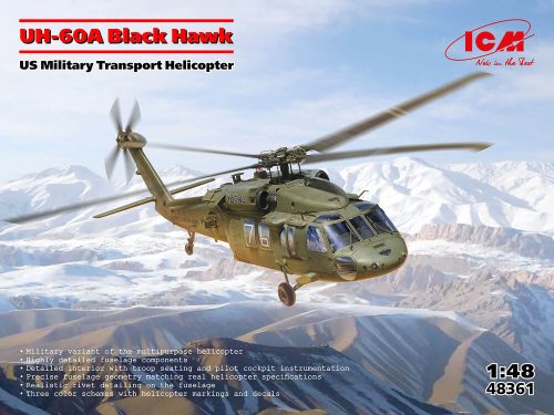 ICM - UH-60A Black Hawk, US Military Transport Helicopter