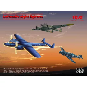   ICM - Luftwaffe night fighters (Messerschmitt Bf 109E-4, FW 189A-1, Do 17Z-10)