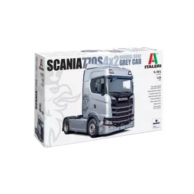   Italeri - 1:24 Scania S770 4x2 Normal Roof "Grey Cab"
