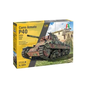 Italeri - Carro Armato P.40 - Italian Heavy Tank