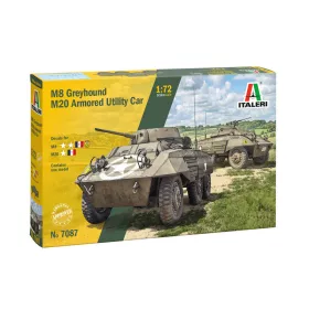   Italeri - American Armored Car M8 Greyhound / M20 Armored Utility Car