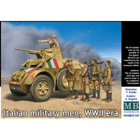 Master Box - Italian military men  WWII era