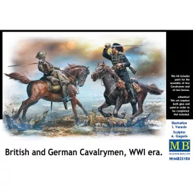 Master box - British and German cavalrymen WWI era