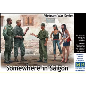 Somewhere in Saigon Vietnam War Series