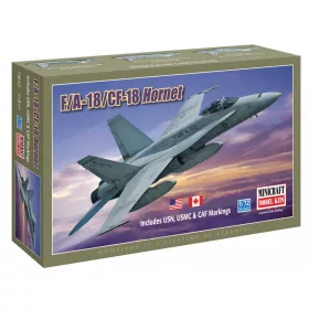 Minicraft - 1/72 F/A-18/CF-18 Hornet USN, USMC and CAF