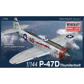 Minicraft - 1/144 P-47D USAF with 2 marking options