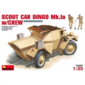 MiniArt - Scout Car Dingo Mk 1a withcrew