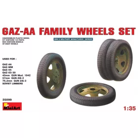 MiniArt - GAZ-AA Family  Wheels set
