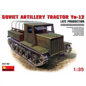 MiniArt - Ya-12 Late Prod Soviet Artillery Tractor