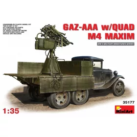 MiniArt - GAZ-AAA w/Quad M-4 Maxim