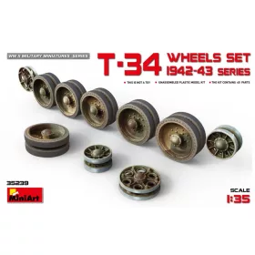 MiniArt - T-34 Wheels Set 1942-43 Series