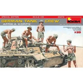 Miniart - German Tank Crew Afrika Korps Special Edition