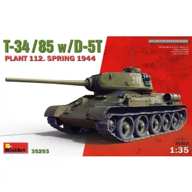 Miniart - T-34-85 w/D-5T. Plant 112. Spring 1944