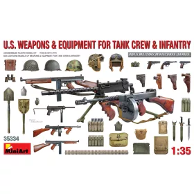 Miniart - U.S. Weapons & Equipment for Tank Crew & Infantry