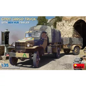Miniart - G7107 Cargo Truck with "Ben Hur" Trailer