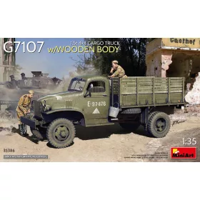 MiniArt - 1,5t 4x4 G7107 Cargo Truck w/Wooden Body