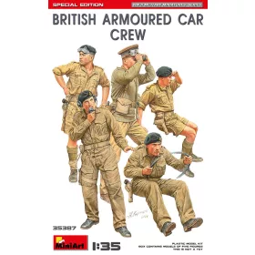 Miniart - British Armoured Car Crew.Special Edition
