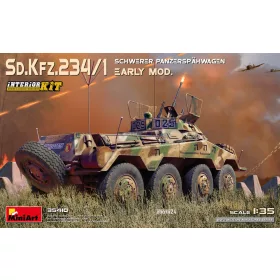   MiniArt - 1/35 Sd.Kfz.234/1 Schwerer Panzerspähwagen. EARLY MOD. INTERIOR KIT