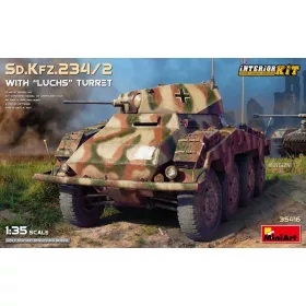   MiniArt - 1/35 Sd.Kfz.234/2 with "Luchs" Turret. Interior Kit