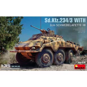 MiniArt - 1/35 Sd.Kfz. 234/3 with 2cm Schwebelafette 38