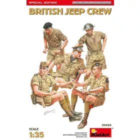 Miniart - British Jeep Crew. Special Edition