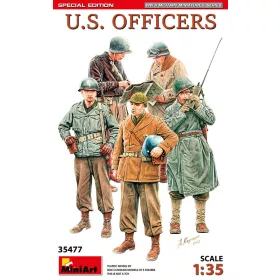 MiniArt - 1/35 U.S. OFFICERS. SPECIAL EDITION