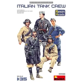 MiniArt - 1/35 Italian Tank Crew. Resin Heads